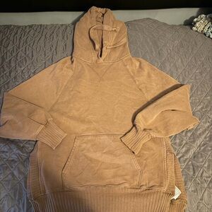 American Eagle Outfitters Brown Hoodie Sweater